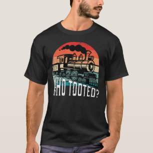 Vem tog den berömda Retro Tåg Älskare-giftmodellen T Shirt