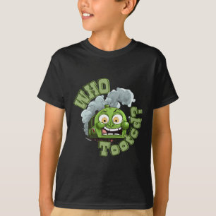Vem tog Dirty Nasty Joke Tåg motor Meme Loco T Shirt