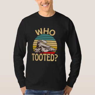 Vem tog Roligten för lokomotiv i Tåg Älskare T Shirt