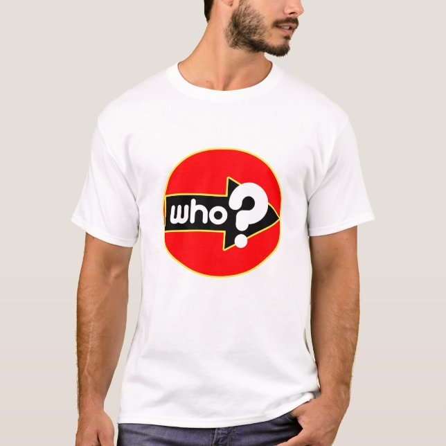 Vem två? tee shirt (Framsida)