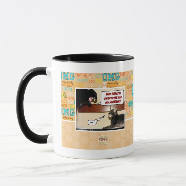 Vem vågar väcka mig? mugg (Vänster)