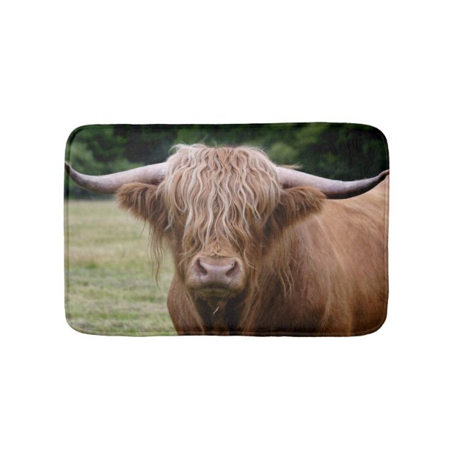 Vem vände badmattan för ljus ut badrumsmatta (Framsidan)