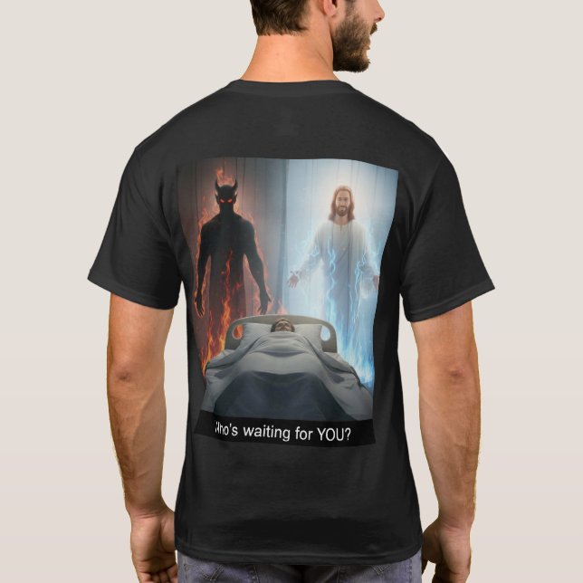 Vem väntar på DIG? T-Shirt (Baksida)