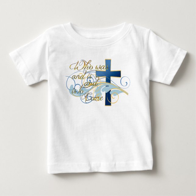 Vem var och är och är att komma t shirt (Framsida)