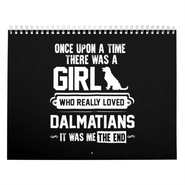 Vem Verkligen älskade Dalmatier? Kalender (Omslag)