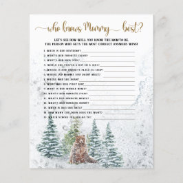 Vem vet mammas bästa duschspel