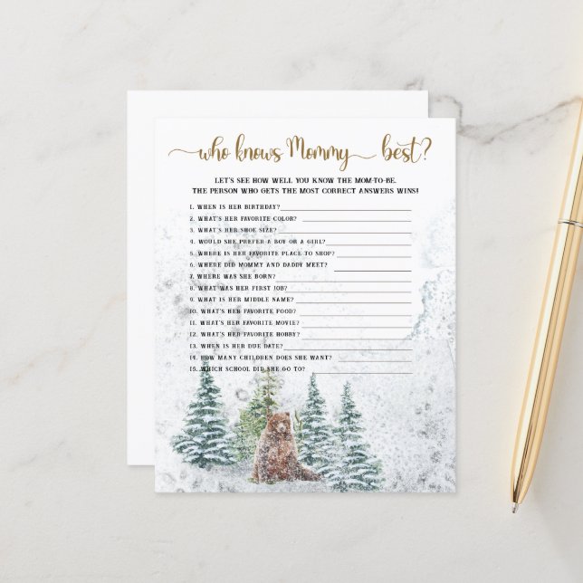 Vem vet mammas bästa duschspel (Fram/Back In Situ)