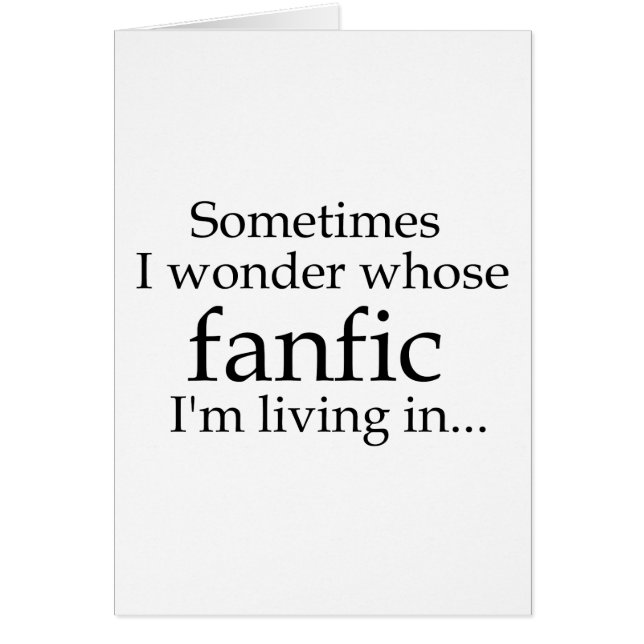 Vems Fanfic? Hälsningskort (Framsidan)