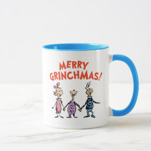 Vems håller hand Glad Grinchjul Mugg