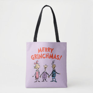 Vems håller hand Glad Grinchjul Tygkasse