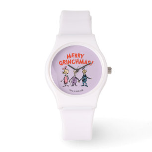 Vems håller händer Glad Grinchmas Armbandsur