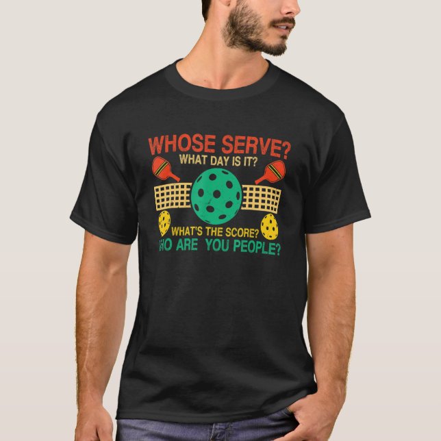 Vems  poäng är det? t shirt (Framsida)