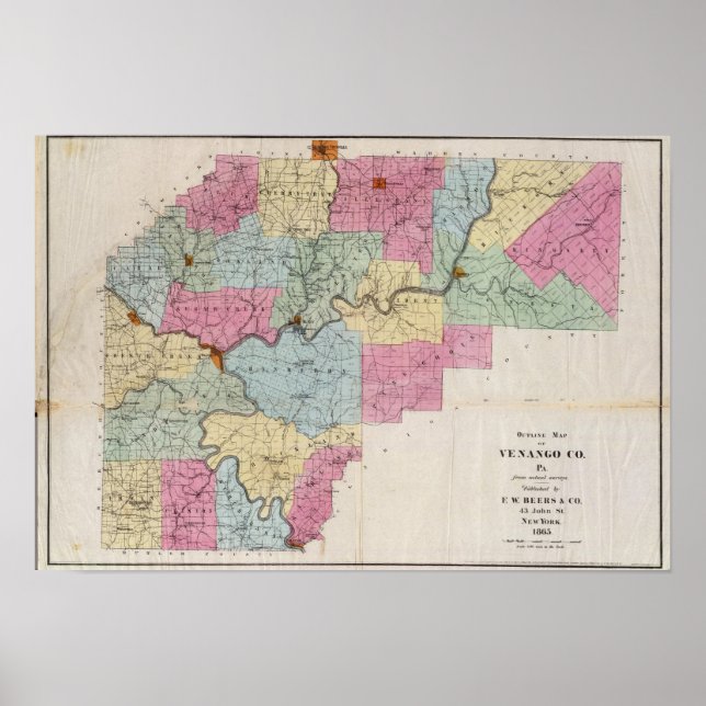 Venango Co, Pa Poster (Framsidan)