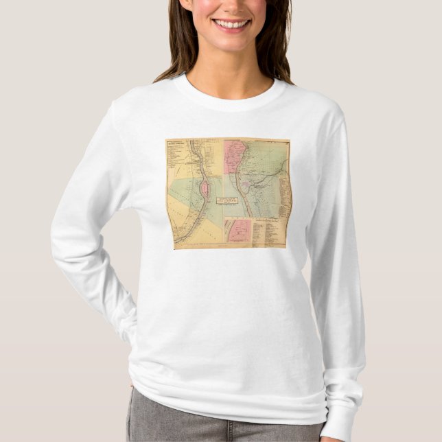 Venango County Pennsylvania, bäck Crawford County T-shirt (Framsida)