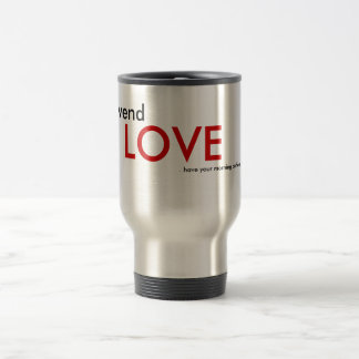 . vend KÄRLEK. kaffemugg
