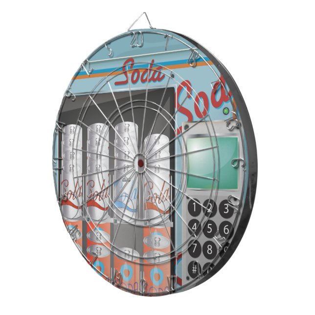 Vending Maskin Darttavla (Högra Framsidan)