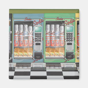 Vending Maskin Magnet
