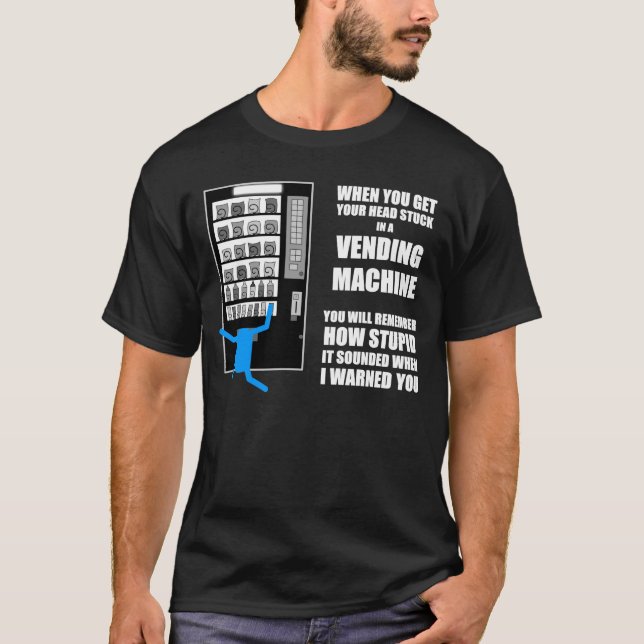 Vending maskin t-shirt (Framsida)