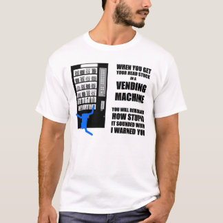 Vending maskin tee shirt