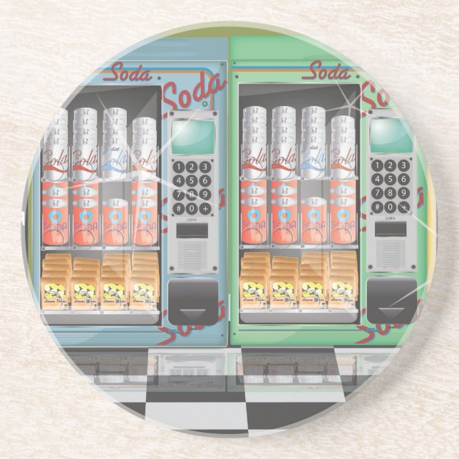 Vending Maskin Underlägg (Framsidan)
