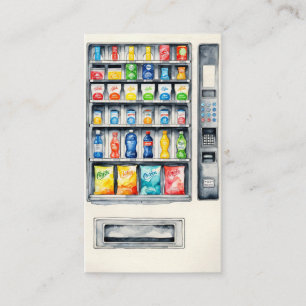 Vending Maskin Visitkort