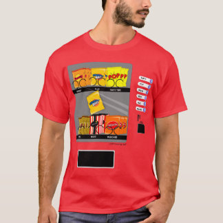 Vending maskinbröstkorg tee shirt