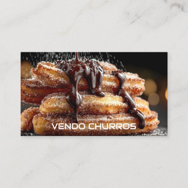 Vendo churros visitkort (Framsida)