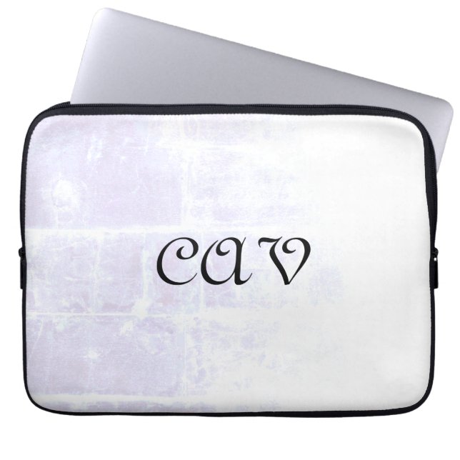 Vendredi Cornblomma Blue Laptop Fodral (Framsidan)