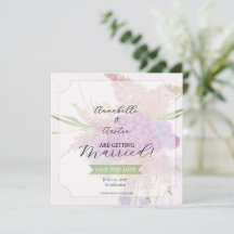 Vendretti Blå Genomskinlig Båge och Bukett på Rosa