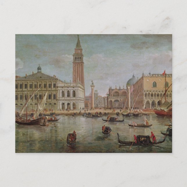 Venedig, 1719 vykort (Framsida)