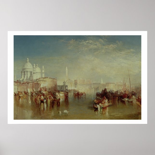 Venedig, 1840 poster (Framsidan)
