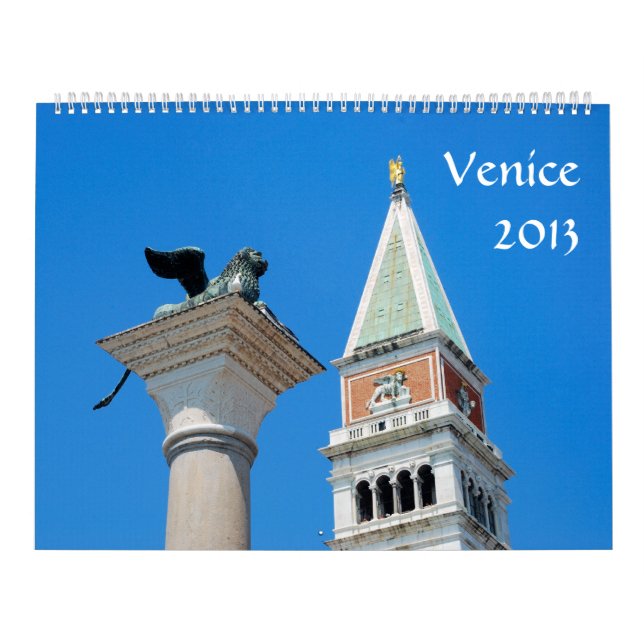 Venedig 2013 kalender (Omslag)
