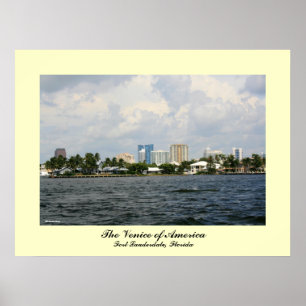 Venedig av den Amerika affischen Poster