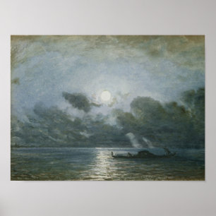 Venedig av Moonlight Poster