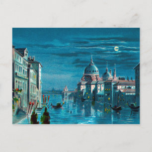 Venedig av Moonlight Vykort