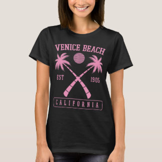 Venedig Beach California grundades 1905 Retro Pal T Shirt