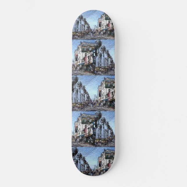 Venedig Beach Skate Board Deck (Framsida)