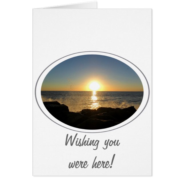 Venedig Beach Sunset 2 Hälsningskort (Framsidan)