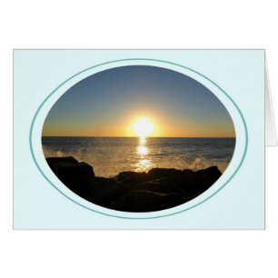 Venedig Beach Sunset 2 Hälsningskort