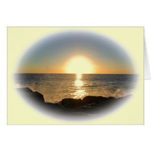 Venedig Beach Sunset 2 Hälsningskort