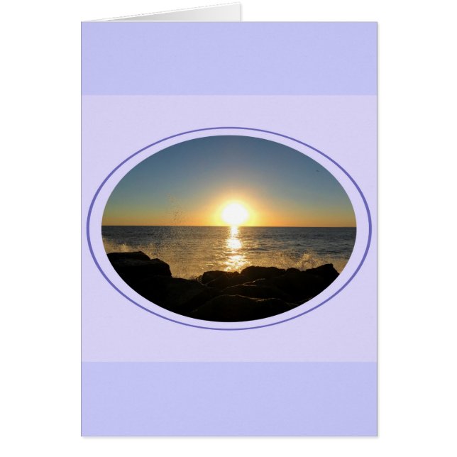 Venedig Beach Sunset 2 Hälsningskort (Framsidan)