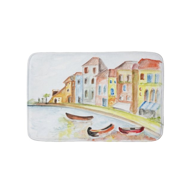 Venedig begrepp badrumsmatta (Framsidan)
