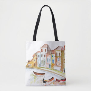 Venedig begrepp tygkasse