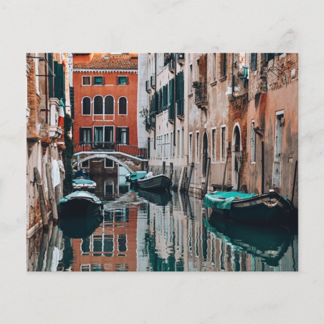 Venedig Boats Flygblad (Framsidan)