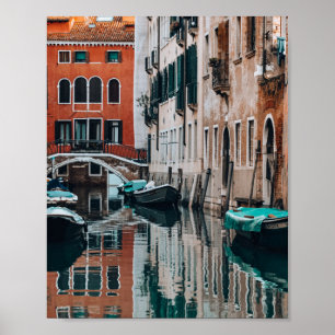 Venedig Boats Poster