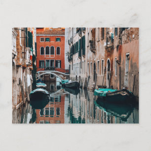 Venedig Boats Vykort
