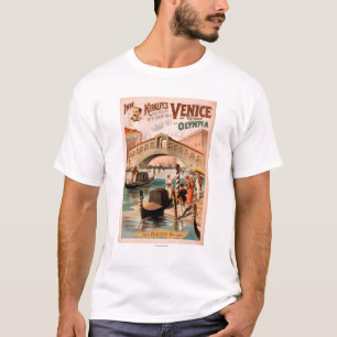 Venedig brud av havet på Olympia gondoler 2 T-shirt