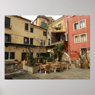 Venedig Cafe Poster