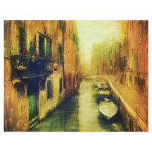 Venedig Canal Balcony Painting