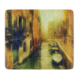 Venedig Canal Balcony Painting